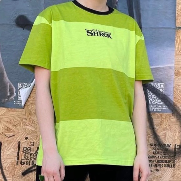 Dumbgood Other - Dumbgood Shrek Striped T-Shirt